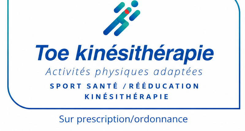 Identité visuelle Toé kinésithérapie